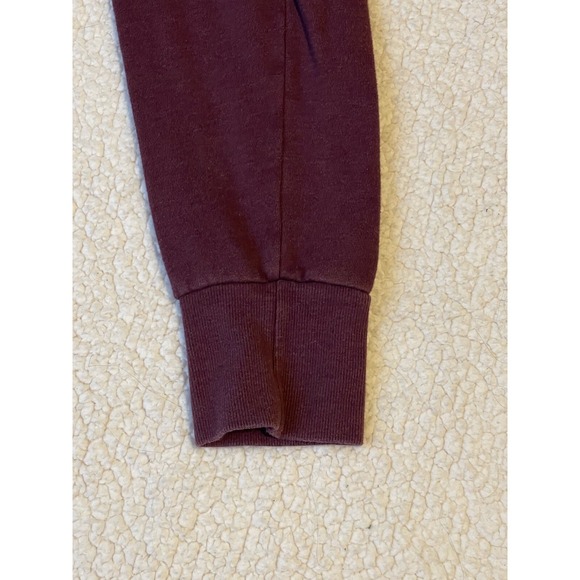 Gym Shark Maroon Woman's  Jogger Pants Classic Size: XS - Picture 3 of 8